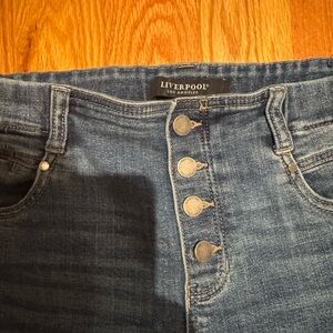 Liverpool High Rise Blue Jeans